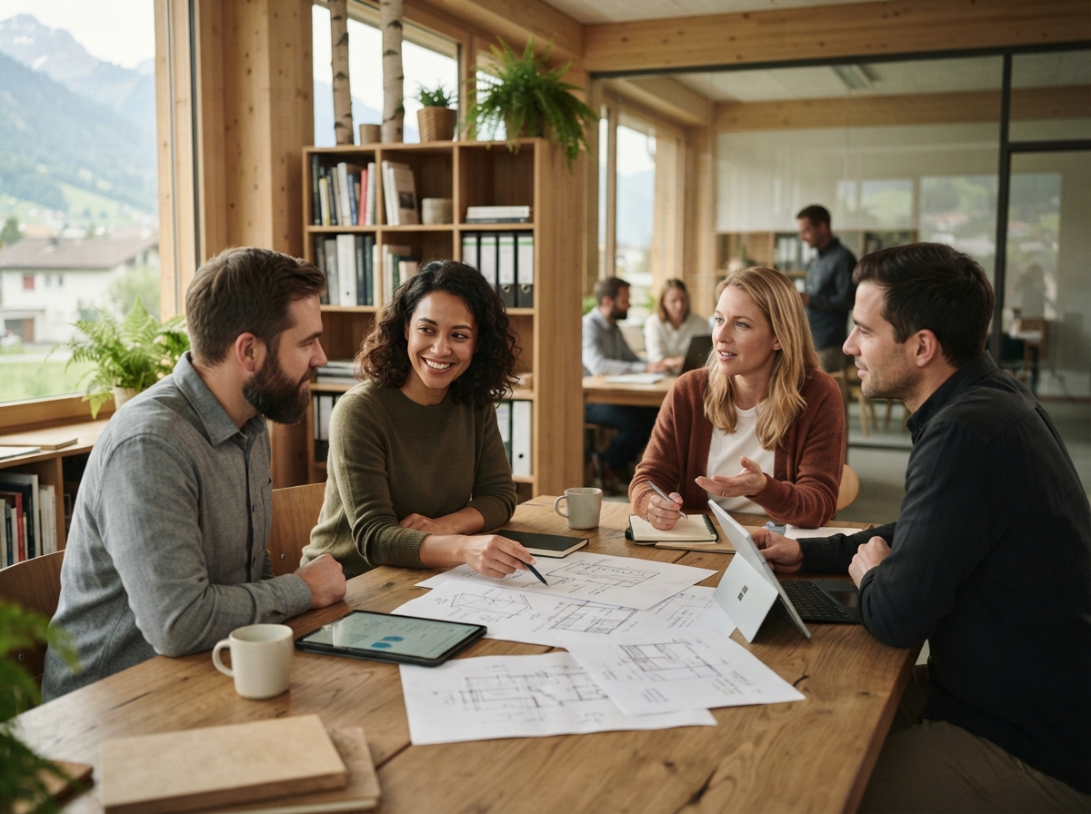 Birke Gewinnstein – Team bei der Arbeit an einer Datenanalyse-Plattform